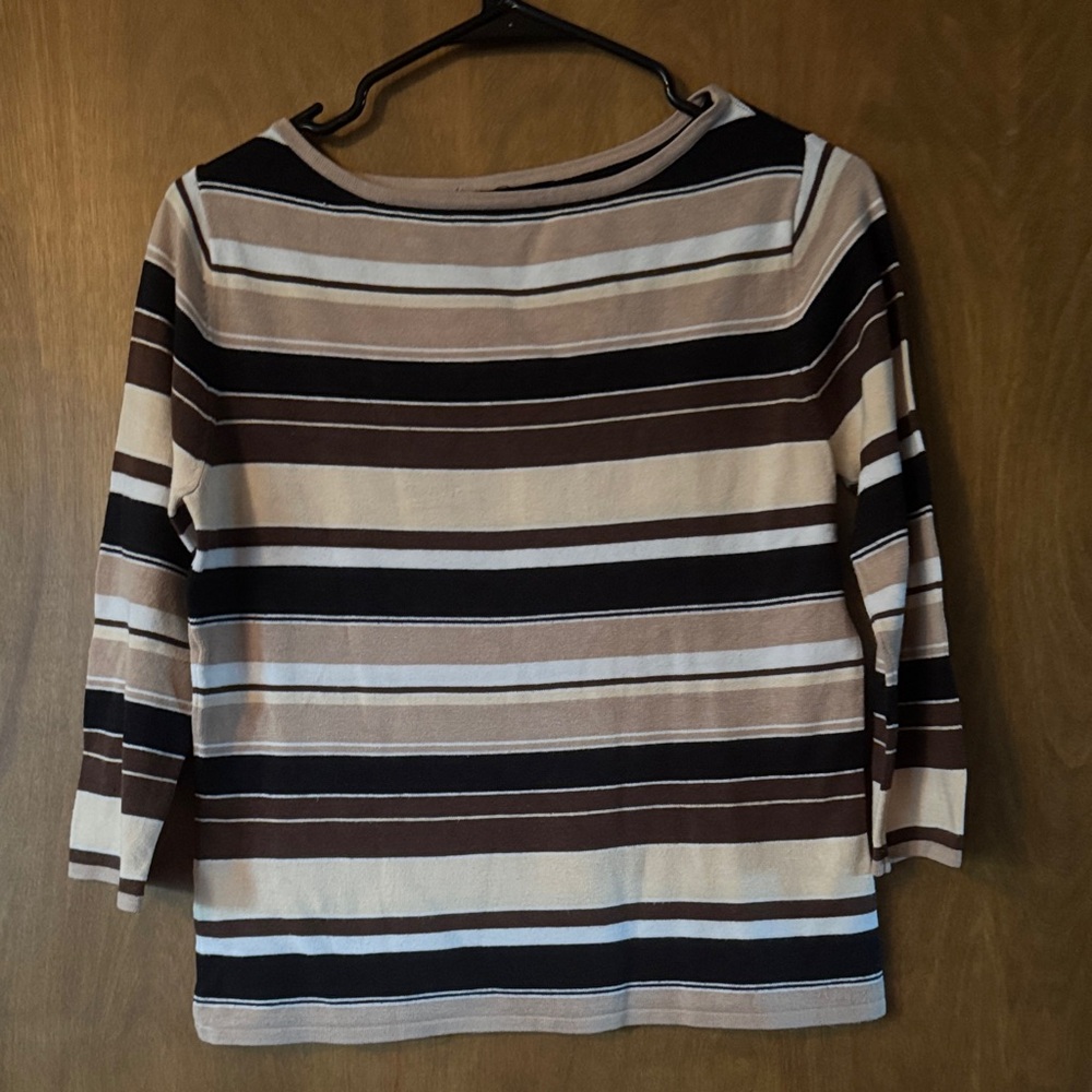 Sydney Easton , Elegant Striped Women's Blouse